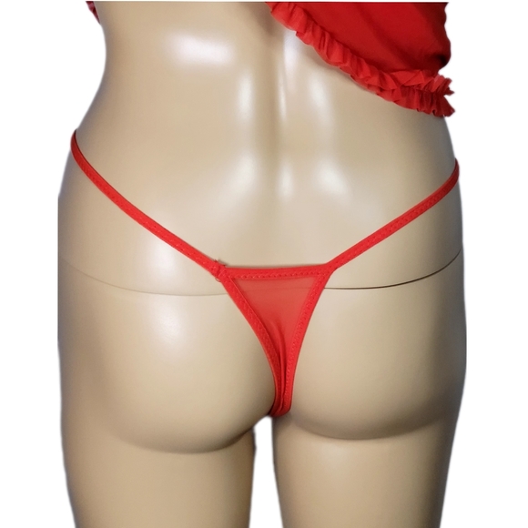 Babydoll lingerie sexy women size M Color Red Buy 2, get the third one free - Picture 6 of 6